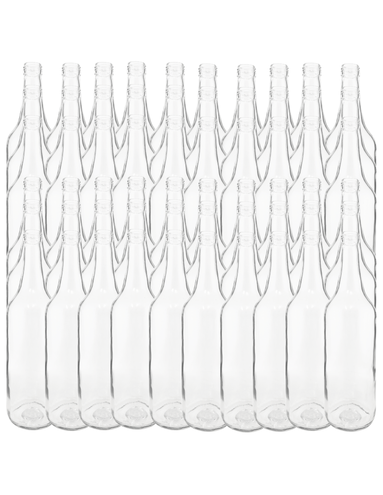 Szklane butelki na alkohol - galoniki - Butelki 700 ml na sok nalewkę syrop ocet tradycyjne fi28 60szt BEZ NAKRETEK - product b2b.wamar.biz 2