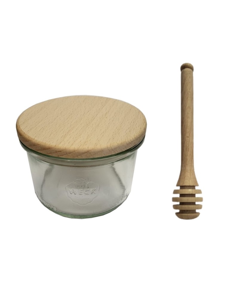 Słoiki weck - Słoik Weck 200ml pucharek MOLD żaroodporny drewniane wieko 1szt nabierak - product b2b.wamar.biz 2