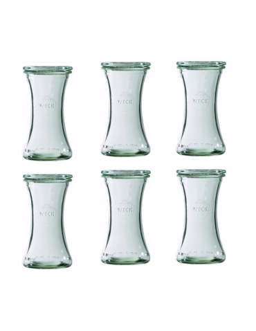 Słoiki Weck 200 ml słoiki szklane ozdobne DELI na deserki pucharki 6szt - product 2