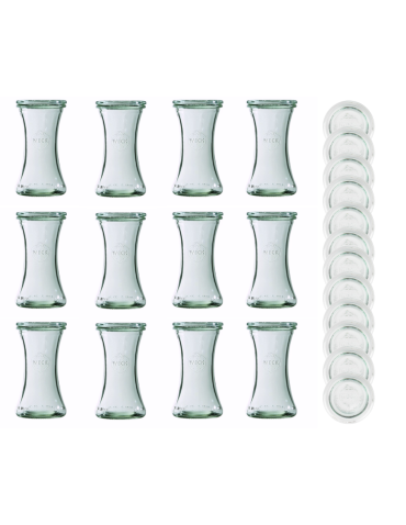 Słoiki Weck 200 ml słoiki szklane ozdobne DELI przyprawy wieka szkło 12szt - product 2