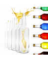Butelki 1000 ml 1L na sok nalewkę syrop ocet tradycyjne fi28 30szt BEZ NAKRETEK