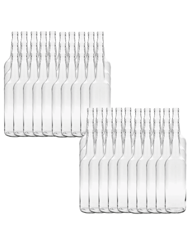 Butelki 1000 ml 1L na sok nalewkę syrop ocet tradycyjne fi28 60szt BEZ NAKRETEK - product 2