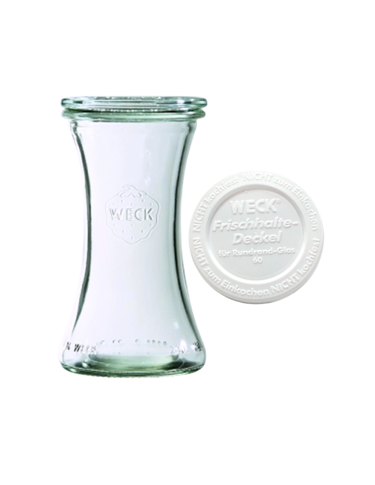 Słoiki weck - Słoik Weck 200ml na pucharek DELI żaroodporny plastikowe wieko 1szt TRWAŁE - product b2b.wamar.biz 2