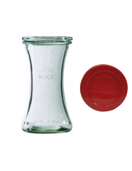 Słoik Weck 200ml na pucharek DELI żaroodporny silikonowe wieko 1szt TRWAŁE - product 2