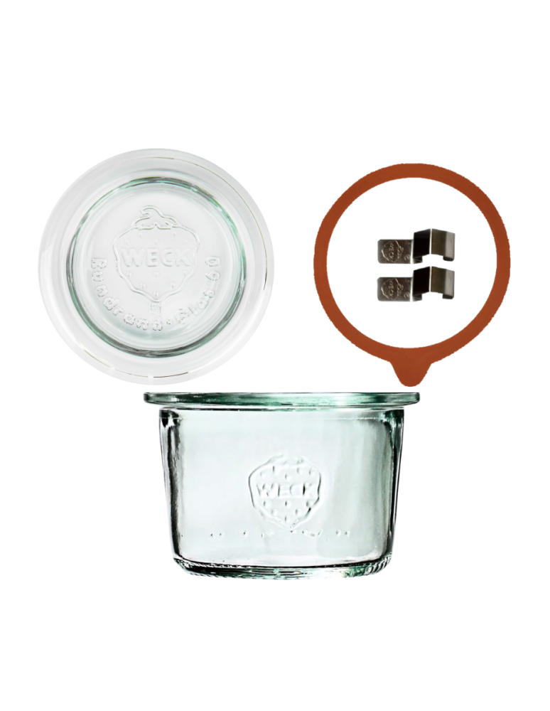 Słoiki weck - Słoik Weck 80 ml przetwory MOLD żaroodporny dżem zapinki wieko gumka 1szt - product b2b.wamar.biz 2