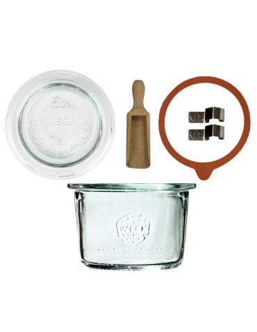 Słoik Weck 80ml przetwory MOLD żaroodporny miarka zapinki wieko gumka 1szt - produkt 2