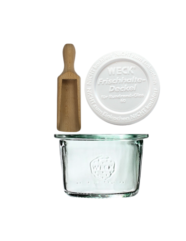 Słoik Weck 80ml na przetwory MOLD żaroodporny plastikowe wieko MIARKA 1szt - product 2