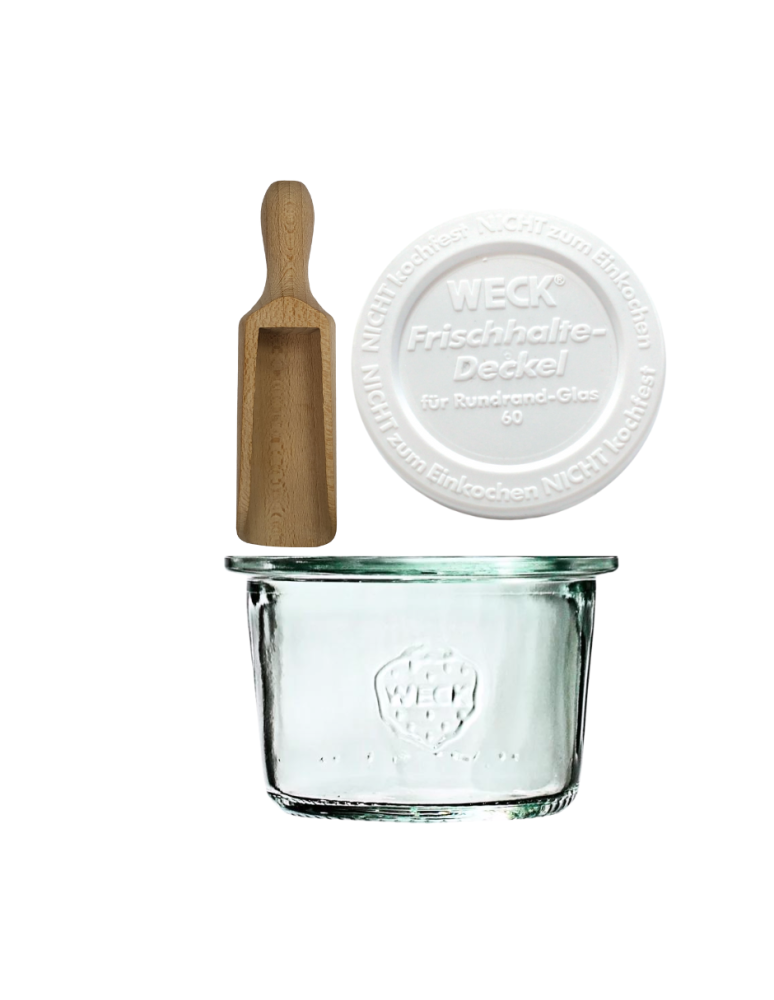 Słoiki weck - Słoik Weck 80ml na przetwory MOLD żaroodporny plastikowe wieko MIARKA 1szt - product b2b.wamar.biz 2