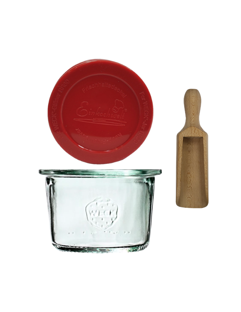 Słoiki weck - Słoik Weck 80ml na przetwory MOLD żaroodporny silikonowe wieko 1szt miarka - product b2b.wamar.biz 2