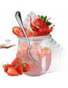 Słoiki Weck 220ml słoiki szklane ozdobne TULIP na deserki pucharki 6szt