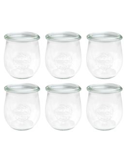 Słoiki Weck 220ml słoiki szklane ozdobne TULIP na deserki pucharki 6szt - product 2