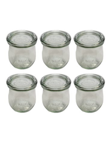 Słoiki Weck 220ml słoiki szklane ozdobne TULIP przyprawy wieka szklane 6szt - product 2