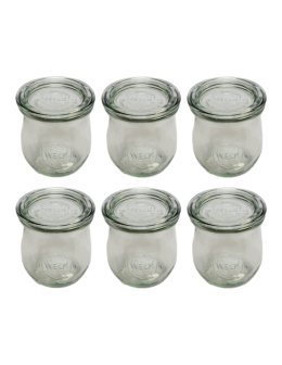 Słoiki Weck 220ml słoiki szklane ozdobne TULIP przyprawy wieka szklane 6szt - product 2