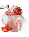 Słoiki Weck 220ml słoiki szklane ozdobne TULIP przyprawy wieka szkło 12szt