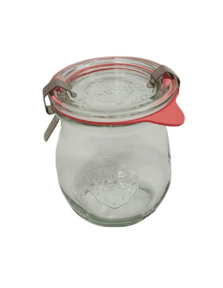 Słoiki weck - Słoik Weck 220ml przetwory TULIP żaroodporny dżem blaszki wieko gumka 1szt - product b2b.wamar.biz 2