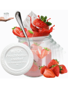 Słoiki Weck 220ml przetwory TULIP żaroodporne weki plastikowe wieka 12szt