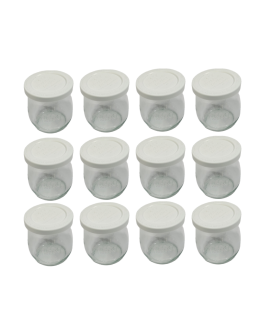 Słoiki Weck 220ml przetwory TULIP żaroodporne weki plastikowe wieka 12szt - product 2