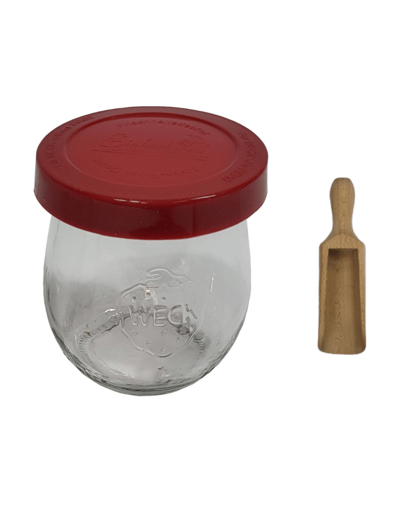 Słoiki weck - Słoik Weck 220ml na przetwory TULIP żaroodporny silikonowe wieko 1szt miarka - produkt b2b.wamar.biz 2