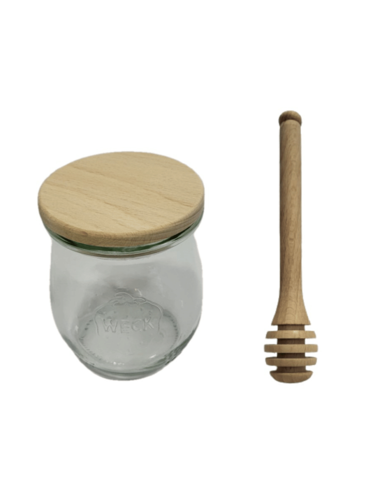 Słoiki weck - Słoik Weck 220ml przetwory TULIP żaroodporny drewniane wieko 1szt nabierak - product b2b.wamar.biz 2