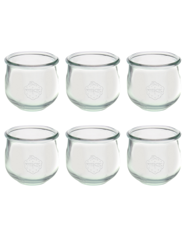 Słoiki Weck 370 ml słoiki szklane ozdobne TULIP na deserki pucharki 6szt - product 2