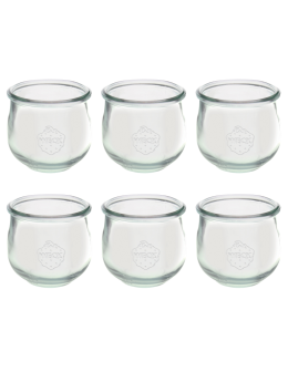 Słoiki Weck 370 ml słoiki szklane ozdobne TULIP na deserki pucharki 6szt - product 2