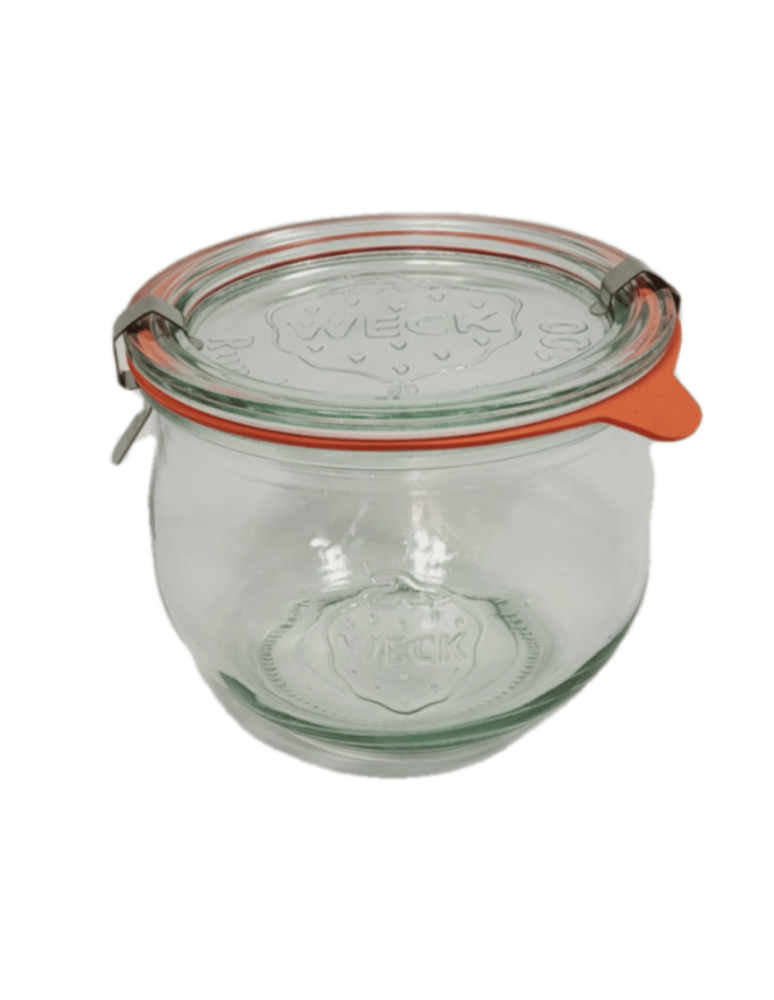 Słoiki weck - Słoik Weck 370 ml przetwory TULIP żaroodporny dżem zapinki wieko gumka 1szt - product b2b.wamar.biz 2