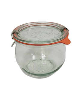 Słoik Weck 370 ml przetwory TULIP żaroodporny dżem zapinki wieko gumka 1szt - product 2