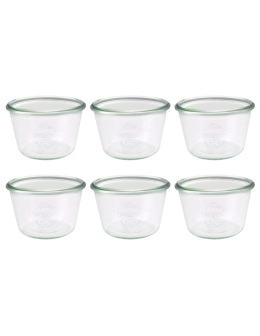 Słoiki Weck 370 ml słoiki szklane ozdobne MOLD na deserki pucharki 6szt - product 2