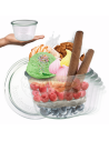 Słoiki Weck 370 ml słoiki szklane ozdobne MOLD przyprawy wieka szkło 12szt