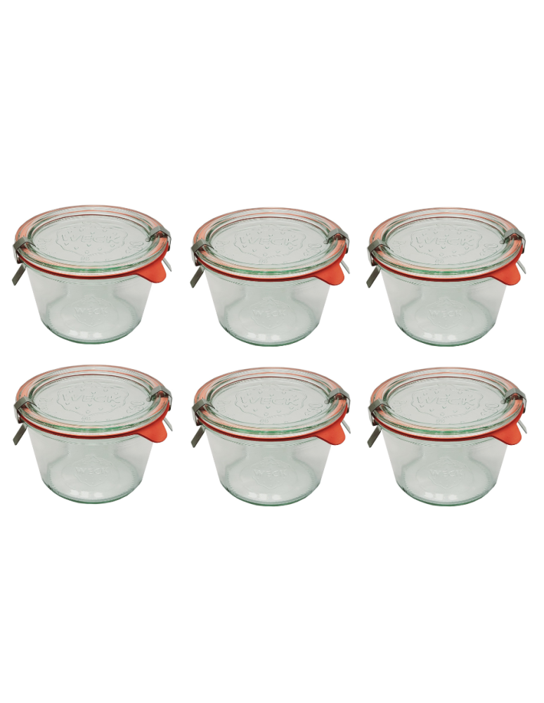 Słoiki weck - Słoiki Weck 370 ml przetwory MOLD żaroodporne dżem zapinki wieko gumka 6szt - product b2b.wamar.biz 2