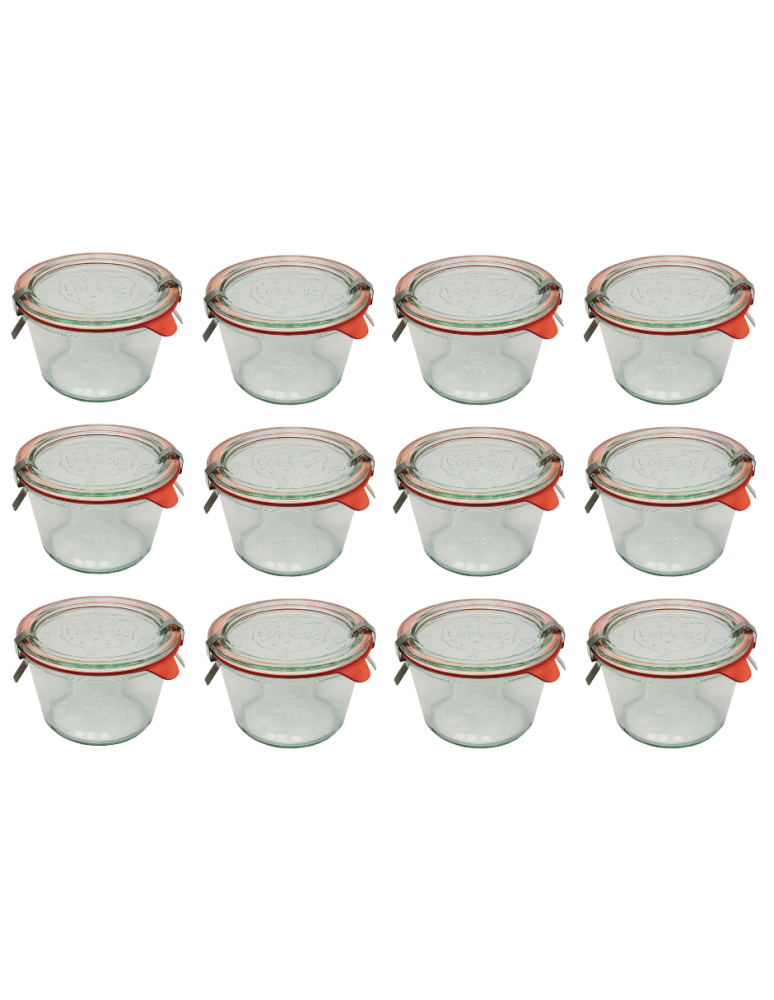 Słoiki weck - Słoiki Weck 370ml przetwory MOLD żaroodporne dżem zapinki wieko gumka 12szt - product b2b.wamar.biz 2