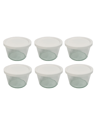 Słoiki Weck 370ml przetwory MOLD żaroodporne weki plastikowe wieka 6szt - product 2