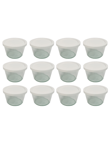 Słoiki Weck 370ml przetwory MOLD żaroodporne weki plastikowe wieka 12szt - product 2