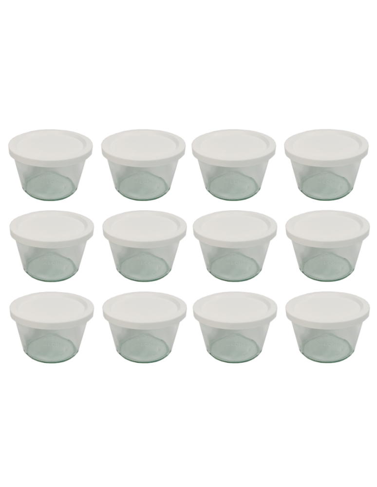 Słoiki weck - Słoiki Weck 370ml przetwory MOLD żaroodporne weki plastikowe wieka 12szt - product b2b.wamar.biz 2