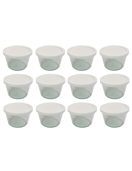 Słoiki Weck 370ml przetwory MOLD żaroodporne weki plastikowe wieka 12szt - product 2