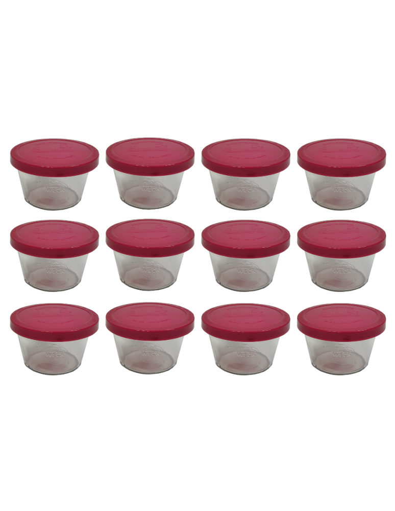 Słoiki weck - Słoiki Weck 370ml przetwory MOLD żaroodporne silikonowe wieka 12szt TRWAŁE - product b2b.wamar.biz 2