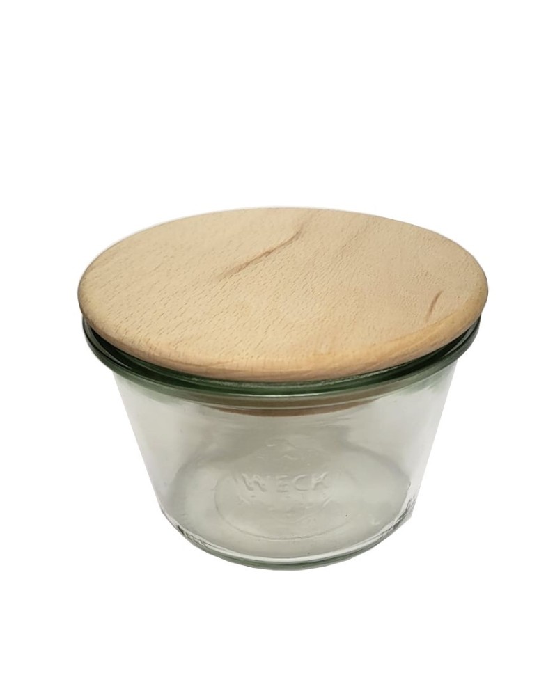 Słoiki weck - Słoik Weck 370ml na przetwory MOLD żaroodporny drewniane wieko 1szt SOLIDNY - produkt b2b.wamar.biz 2