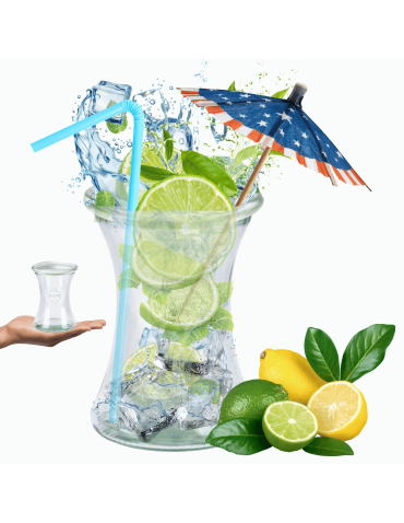 Słoik Weck 370ml słoik szklany ozdobny DELI słoik na deser pucharek 1szt