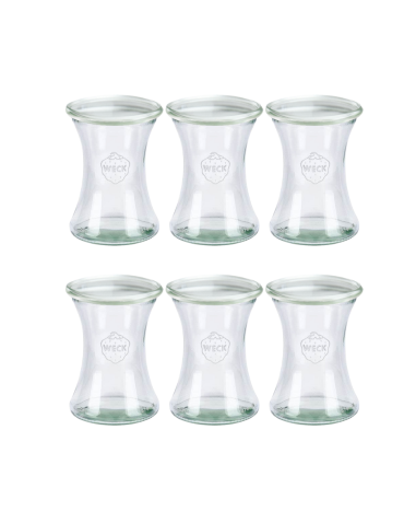 Słoiki Weck 370ml słoiki szklane ozdobne DELI na deserki pucharki 6szt - product 2