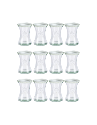 Słoiki Weck 370ml słoiki szklane ozdobne DELI na deserki pucharki 12szt - product 2