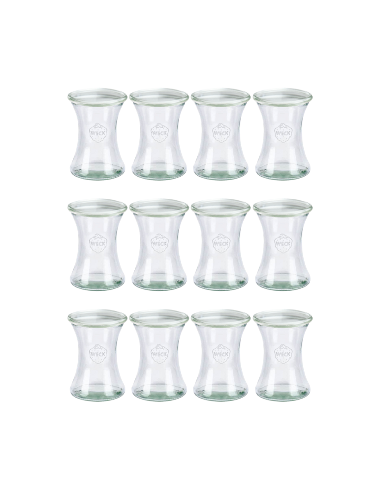 Słoiki weck - Słoiki Weck 370ml słoiki szklane ozdobne DELI na deserki pucharki 12szt - product b2b.wamar.biz 2