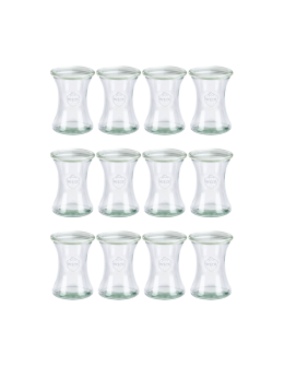 Słoiki Weck 370ml słoiki szklane ozdobne DELI na deserki pucharki 12szt - product 2
