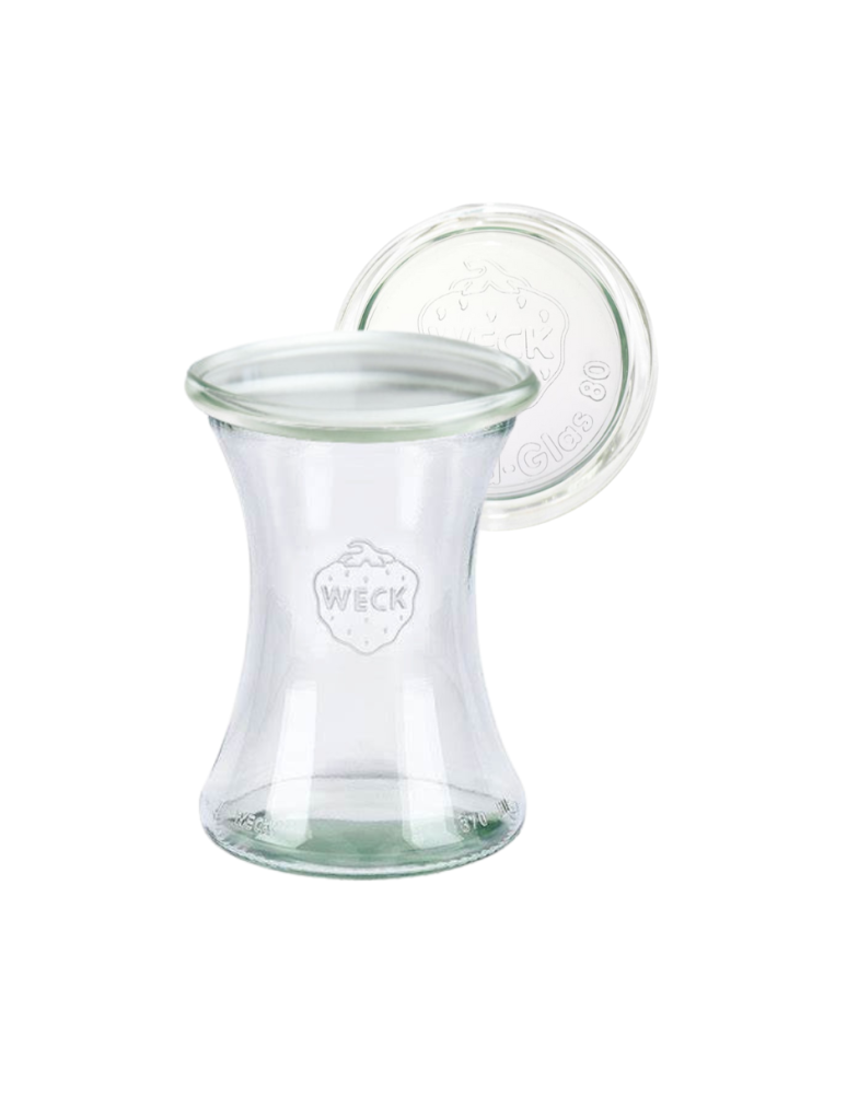 Słoiki weck - Słoik Weck 370ml słoik szklany ozdobny DELI na deser wieko szklane 1szt - product b2b.wamar.biz 2