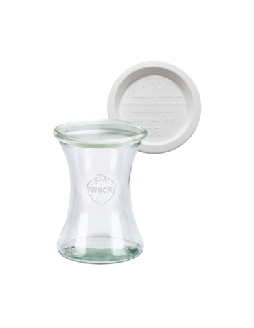 Słoik Weck 370ml na drinki DELI żaroodporny plastikowe wieko 1szt TRWAŁE - product 2