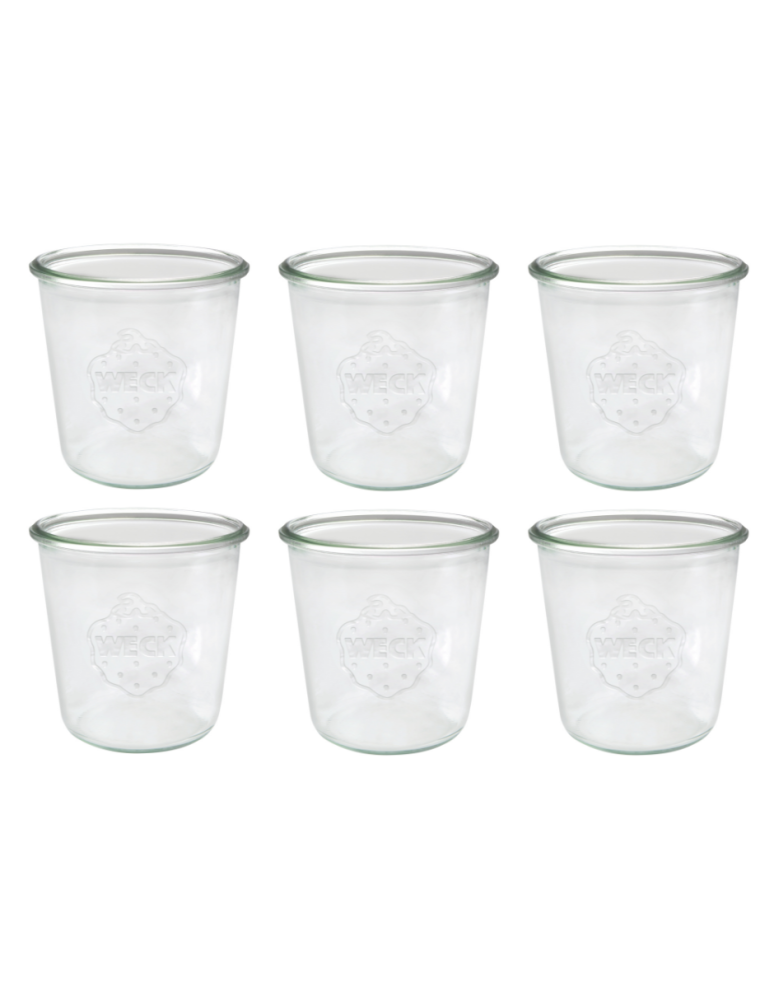 Słoiki weck - Słoiki Weck 580ml słoiki szklane ozdobne MOLD na przetwory mięso 6szt - product b2b.wamar.biz 2