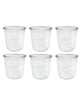 Słoiki Weck 580ml słoiki szklane ozdobne MOLD na przetwory mięso 6szt - product 2