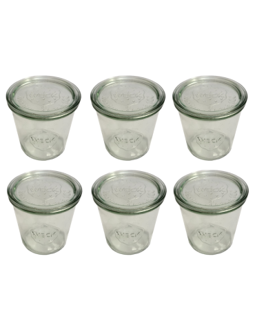 Słoiki Weck 580ml słoiki szklane ozdobne MOLD przyprawy wieka szklane 6szt - product 2