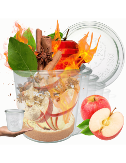 Słoiki Weck 580ml słoiki szklane ozdobne MOLD przyprawy wieka szkło 12szt