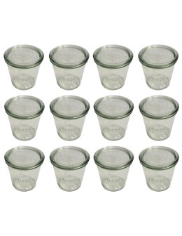 Słoiki Weck 580ml słoiki szklane ozdobne MOLD przyprawy wieka szkło 12szt - product 2