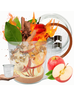 Słoiki Weck 580ml przetwory MOLD żaroodporne dżem zapinki wieko gumka 6szt